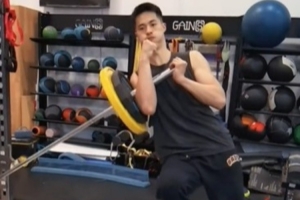 開賽倒計時！朱松瑋曬力量訓練視頻：全力備戰全運會