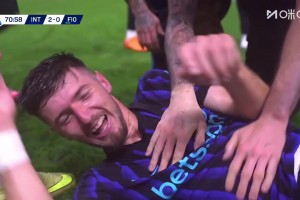 優(yōu)雅！蘇契奇禁區(qū)起舞拉小提琴過人破門！國米2-0領先佛羅倫薩！