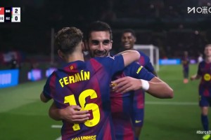 巴薩3分鐘2球！埃爾切高壓打法再次失誤！費爾明助攻費蘭破門！